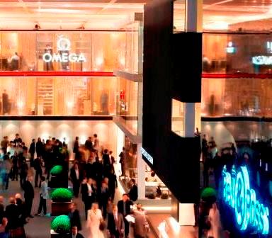Baselworld Hall of Dreams - Omega Watches and Bell & Ross Watches